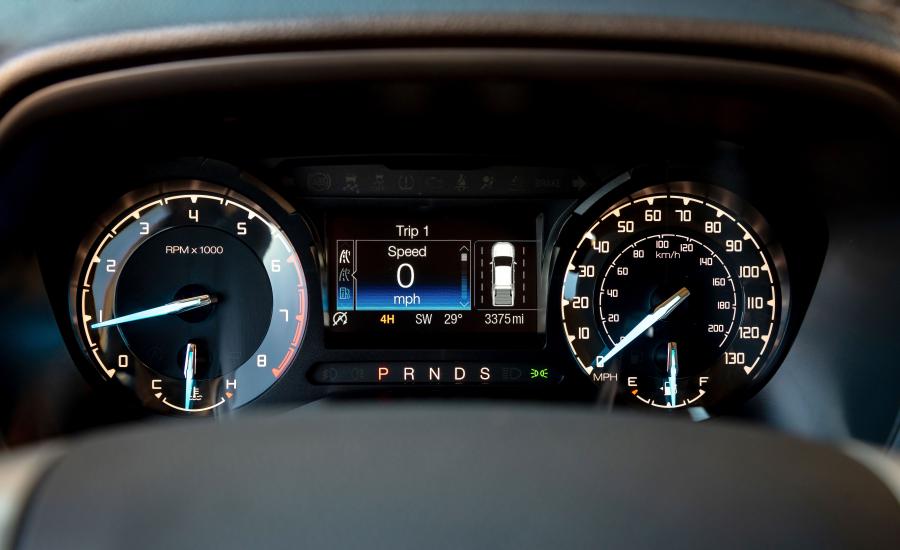 Панель приборов Ford Ranger XLT SuperCrew FX4 2018 года  (фото 13 из 13)